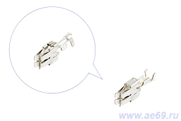  Клемма "лира" серия 6,3мм, колодочная усил.(под провод от 0,50 до 1,00 мм кв., лужен.)мин.100шт