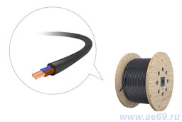 Провод автомобильный КГВВА провод кабель автопровод шнур автотракторный 2*1,50мм2 