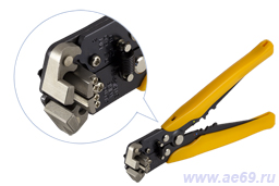 Инструмент для снятия изоляции провода и опрессовки SGT-731В