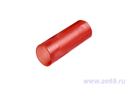 Трубка изоляционная термоусадочная ф 6,4мм/3,2мм RayCHman RBF(красная, 1шт 23мм) 