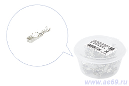 Клемма СЦНК 757474.053-02 гнездовая, колодочная (под провод от 0,75 до 1,00 мм кв., лужен.)