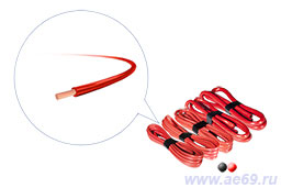 Набор провода автомобильного ПГВА провод кабель автопровод шнур автотракторный провод Ассорти 0,50 5м 0,75 5м 1,00 3м 1,50 3 м 2,50 2 м