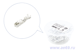 Клемма СЦНК 757474.053 гнездовая, колодочная (под пров. от 1,50 до 2,50мм кв., лужён.) уп.50шт