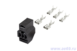 Колодка соединит. реле (в к-кте с 5-мя клеммами, 3х(0,50-1,00мм кв.)+2х(1,50-2,50мм кв.))